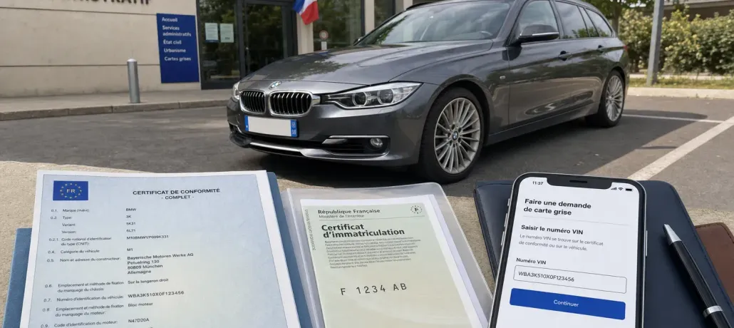 COC voiture : à quoi sert-il pour immatriculer en France ?